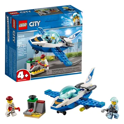 LEGO City Sky Police Jet Patrol Building Kit (54 Pieces)