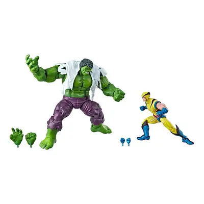 Hasbro Marvel Legends Wolverine and Hulk 6-Inch Action Figure 2-Pac Standard