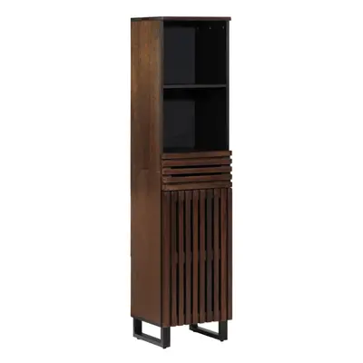 vidaXL Sideboard Cabinet Storage Cupboard Highboard Brown Solid Wood Mango