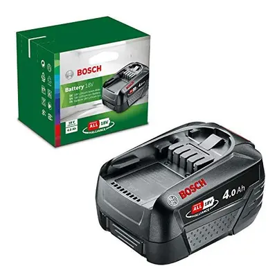 Bosch Home and Garden Battery Pack PBA 18V (battery 4.0 Ah W-C, Volt System, in carton packaging