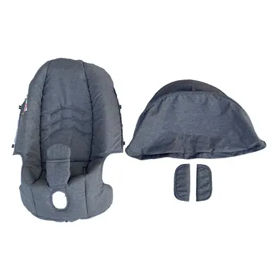 (Gray) Stroller Accessories Canopy Seat Cushion Changing Kits Clothes Sunshade Compatible With D