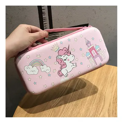 (12) Cute Cartoon Anime Storage Bag For Nintendo Switch Oled Game Console Box Travel Carrying Ha