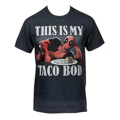 Deadpool 822043-small Marvel Deadpool This is My Taco Bod T-Shirt, Small