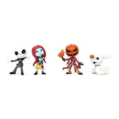 Jada Toys Disney 2.5" The Nightmare Before Christmas 4-Pack Die-cast Metal Figurine, Toys for Ki