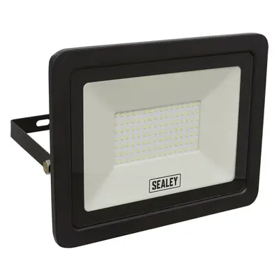 Extra Slim Floodlight with Wall Bracket - 100W SMD LED - IP65 Rated - Lumen