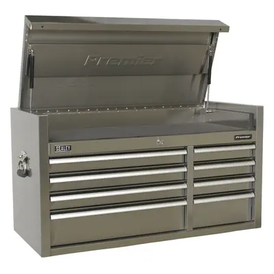 1055 x x 565mm PREMIUM Stainless Steel Topchest Tool Chest Drawer Storage