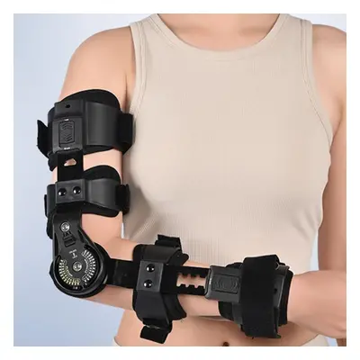 (as the picture, Left) Elbow Immobilizer Brace Hinged Fracture Corrective Injury Recovery Orthos