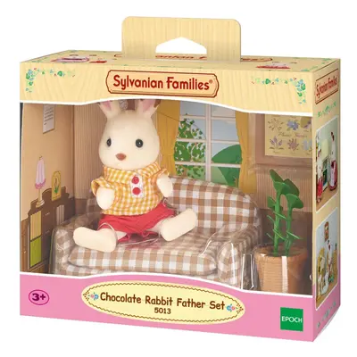 Sylvanian Families Chocolate Rabbit Father Set