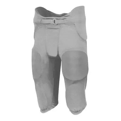 Russell F25PFW.GSV.XS Youth Integrated Piece Pad Pant, Grid Iron Silver - Extra Small