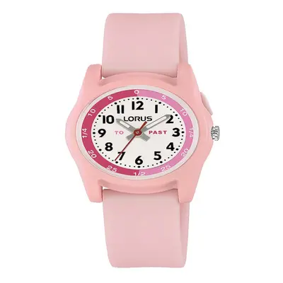 Lorus R2357NX9 Kids Time Teacher With Pink Silicone Strap