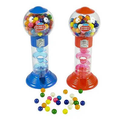 The Dreidel Company Spiral Fun Gumball Bank 10.5"" Inches Tall Assort