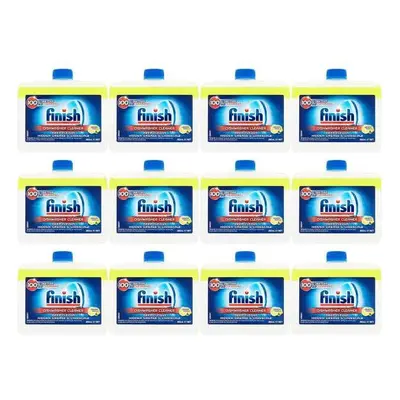 Finish Dishwasher Cleaner Lemon Sparkle 250ml (Pack of 12)