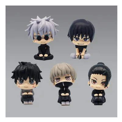 (5PCS) 10cm Jujutsu Kaisen Mini Figures Satoru Gojo Figure Action Geto Suguru Figurine Q Version