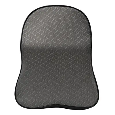 (Grey Pillow) Car Headrest Neck Pillow Head Restraint 3D Memory Foam Auto Travel Back