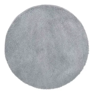 (silver grey, x cm/round) vidaXL Shaggy Rug High Pile NAVARRA Dusty Pink 200x200 cm Polyester Ar