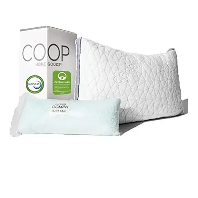 Coop Home Goods Eden Pillow Queen Size Bed Pillow for Sleeping - Adjustable Cross Cut Memory Foa