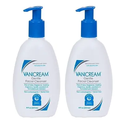 Vanicream Gentle Facial Cleanser, Fl Oz (Pack of 2)