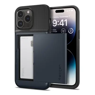 Spigen Slim Armor CS Designed for iPhone Pro Case (2022) - Metal Sl