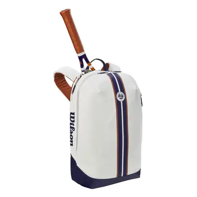 WILSON Roland Garros Super Tour Tennis Backpack - Navy/White Holds up