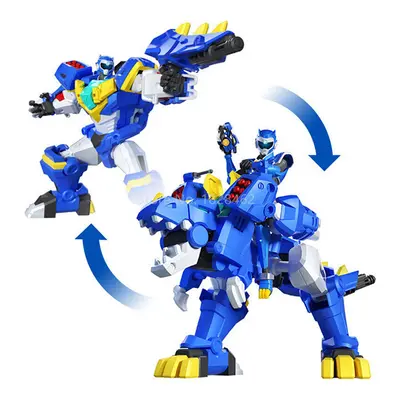 (No Box 8625) Mini Force Super Dino Power Transformation Robot Toys Action Figures MiniForce X S