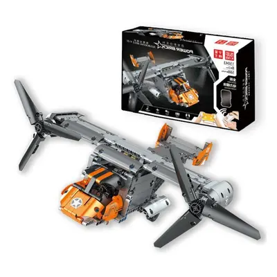 (grey) Mould King Technical Building Blocks For Boys Rc Car Motorized Boeing Bell V22 Osprey Pla