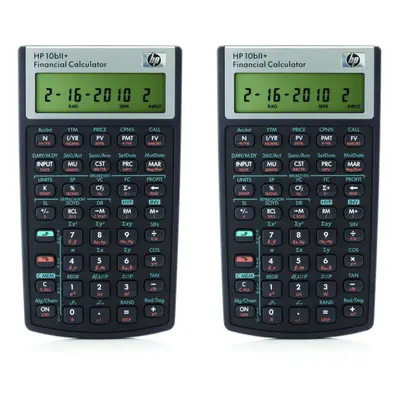 HP 10bII+ Financial Calculator (NW239AA) Pack