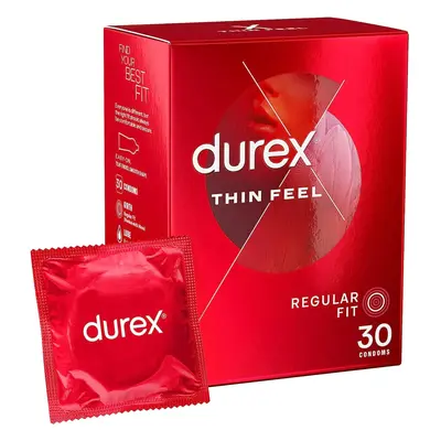 Durex Thin Feel Condoms - Pack of 30,package may vary