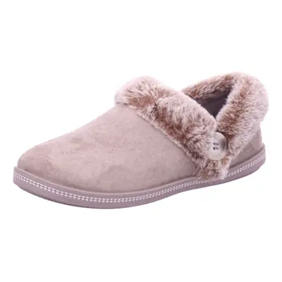 Skechers Women's Cozy Campfire-Fresh Toast Slipper Dark Taupe