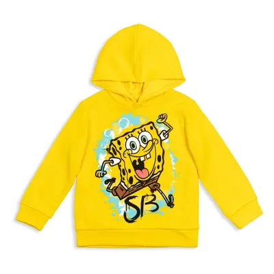 SpongeBob SquarePants Big Boys Fleece Fashion Pullover Hoodie Yellow