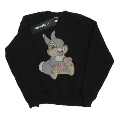 (S, Black) Disney Mens Classic Thumper Sweatshirt