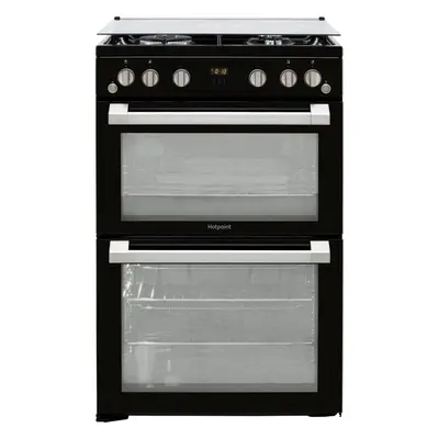 Hotpoint HDM67G0C2CB/UK Gas Cooker - Black