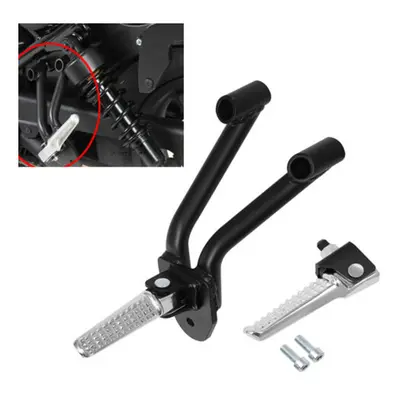 Motorcycle Black Rear Passenger Foot Pegs Footrests Pedals For Honda Rebel 500 CMX