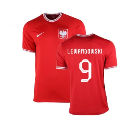 (M) Poland Away Shirt (Ladies) (Lewandowski 9)