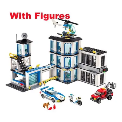 In Stock Police Station 936pcs City Police Station Bela Building Block Compatible City Moc-60141