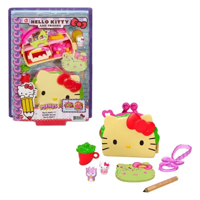 Hello Kitty Sanrio GVB33 Hello Kitty and Friends Taco Party Playset