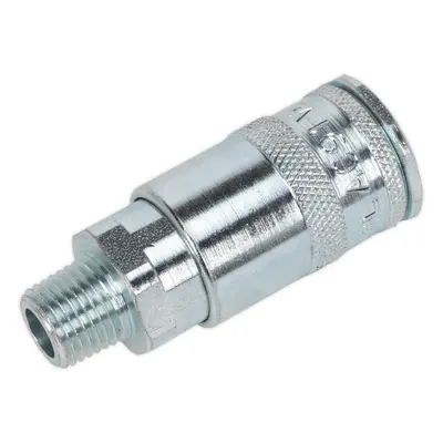 50 PACK Male Coupling Body - 1/4" BSP Thread - Slim Profile Vertex Coupling