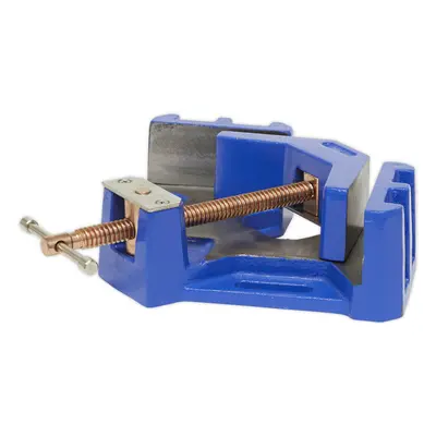 215mm Welding Vice - Self-Centring Swivel Jaw - Degree Angle Welding Aid