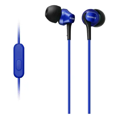 Sony MDREX100APL In-Ear Headphones Earbuds (Blue)