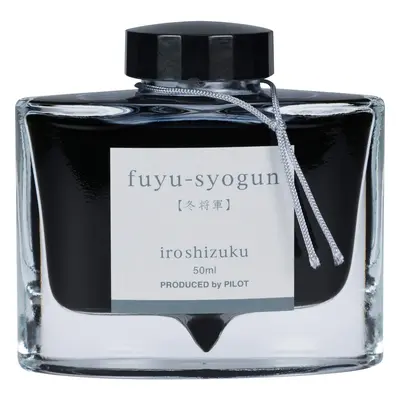 PILOT Iroshizuku Bottled Fountain Pen Ink Fuyu-Syogun Rigor of Winter (Cool Gray) 50ml Bottle (6