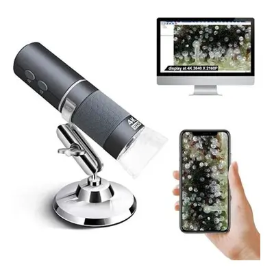 OPENED BOX Ninyoon 4K WiFi Microscope for iPhone/Android PC, to 1000X USB