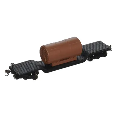 Bachmann Industries Inc. 52' Center-Depressed Flat-Car with Boiler - N Scale