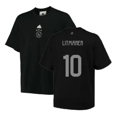 (S) Ajax Lifestyler Oversized Tee (Black) (LITMANEN 10)