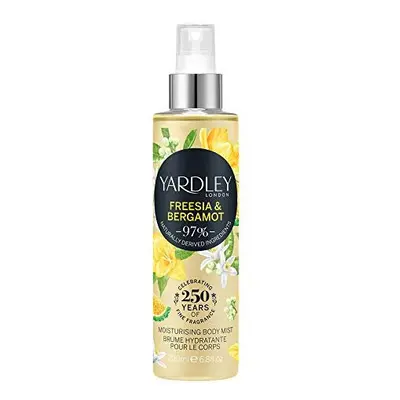 Yardley Freesia & Bergamot Moisturising Body Mist 200ml