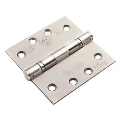 PAIR x x 3mm Ball Bearing Hinge Bright Stainless Steel Interior Door