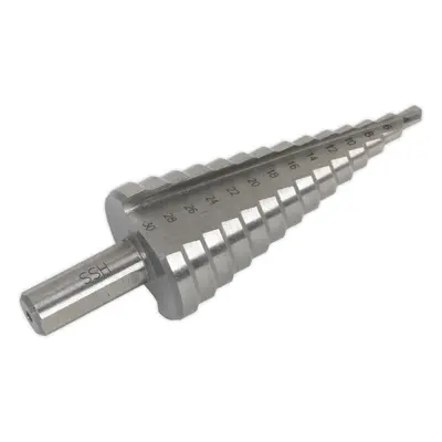 HSS Double Flute Step Drill Bit - 4mm to 30mm Holes - Precision Drilling