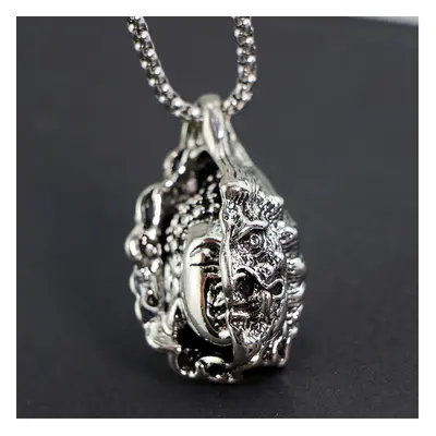 Awesome skull necklace Simple pendant hip hop jewelry for boys