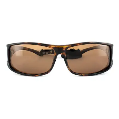 Polaroid Suncovers Fitover Sunglasses P8901 0BM HE Havana Copper Polarized