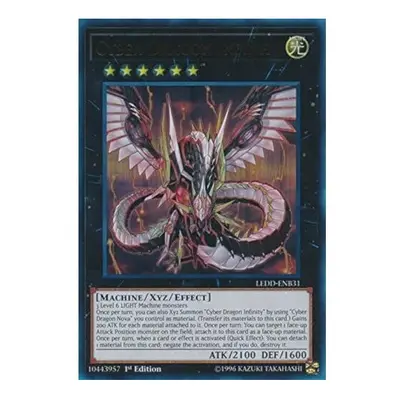 yu-gi-oh Cyber Dragon Infinity - LEDD-ENB31 - Ultra Rare - 1st Edition - Legendary Dragon Decks 