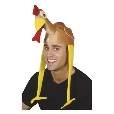 Smiffys Gobbler Bonnet Turkey Hat