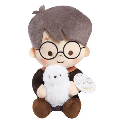 Harry Potter Wizarding Friends and Pals Harry Potter with Hedwig 11-inch Soft and Cuddly Plush S